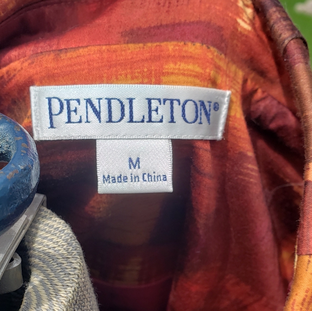 Abstract Pendleton Lightweight Jacket Sz Medium - image 6